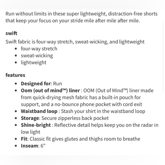 Lululemon Athletica Gray Athletic Shorts - Picture 6 of 6